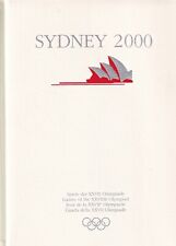 Sidney 2000 - giochi della XXVII olimpiade - osb biblioteca sportiva olimpica 