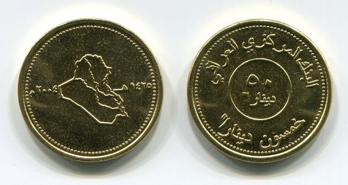 Moneta dinari iraq - da,