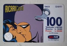 Scheda telefonica RICARICARD 100 Tim  DIABOLIK 