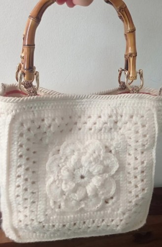 Borsa granny square - square, a