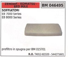 Prefiltro aria in spugna