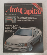 Autocapital 2 1988 - Maserati 430 e Thema Ferrari - Ford Cosworth
