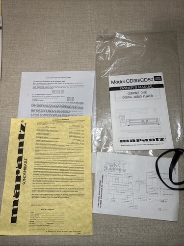 Marantz cd50 cd 30 - cd-50, cd-30