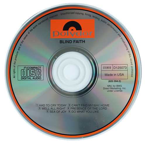 Blind faith cd - faith,