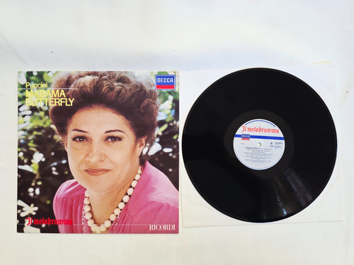 Puccini madama butterfly - butterfly, lp