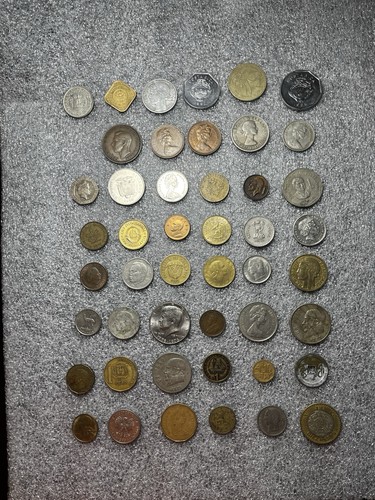 Lotto monete mondiali - lotto, 47