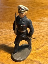 Elastolin-Ufficiale Tedesco di Marina-Kriegsmarine divisa blu-cappello bianco’30