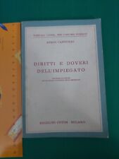 LIBRO-A.CAPPUCCIO-DIRITTI E DOVERI DELL'IMPIEGATO,MANUALI PER CONCORSI PUBBLICI