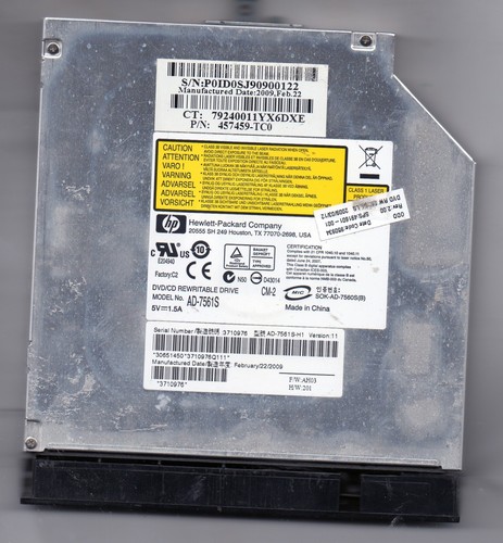 Masterizzatore dvd hp - ,