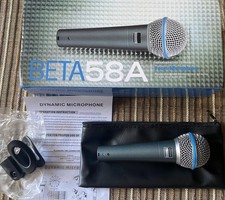 BETA 58A Microfono dinamico supercardioide + accessori