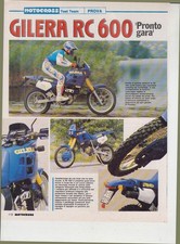advertising  TEST MOTO GILERA