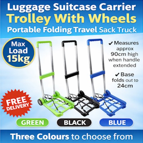 Valigia carrello con ruote - con,