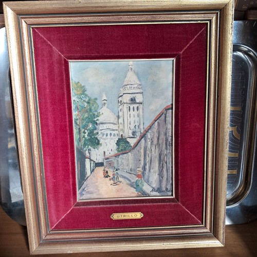 Riproduzione maurice utrillo - riproduzione,