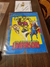 Poster I Difensori Gli Albi Dei Super Eroi Corno Originale. Rif.finestra