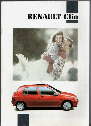 Renault clio 1991 brochure - renault, 1991-92