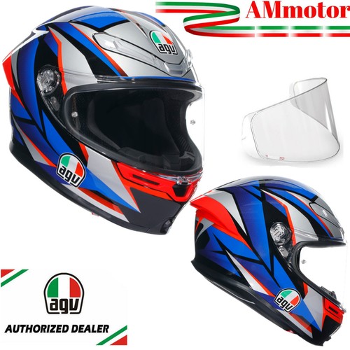 Agv slashcut black blue - k6, s