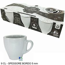 SET 6 PZ TAZZE TAZZINE DA