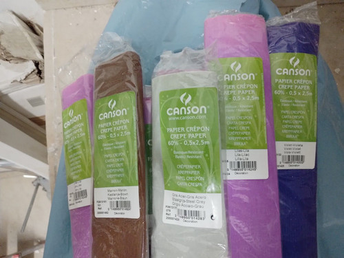Stock rotoli carta crespa - stock, 5