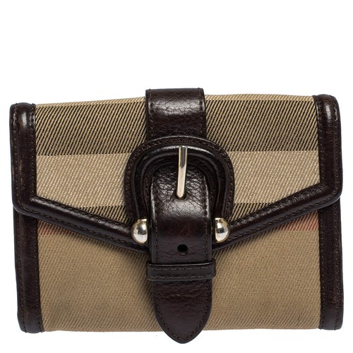 Portafoglio compatto burberry - portafoglio,