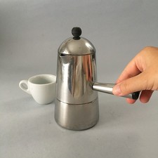 caffettiera 3 Lavazza Carmencita by Marco Zanuso mod 1979 VINTAGE moka BALZANO