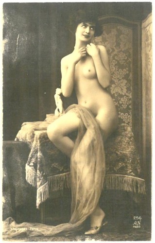 Cartolina fotografica nudo - cartolina,
