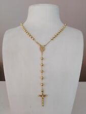 COLLANA ROSARIO ORO GIALLO 750