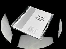 Yaesu FT-847 Ricetrasmettitore Manuale Istruzioni Guida Operativa Bobina Bound