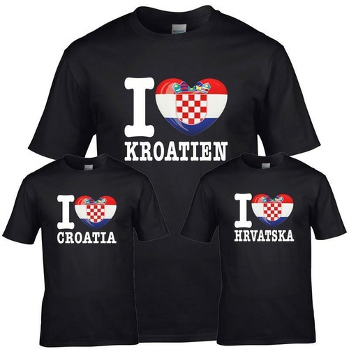 Maglia love croazia uomo - maglia,