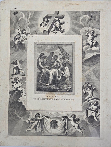 Antica stampa incisione - stampa,
