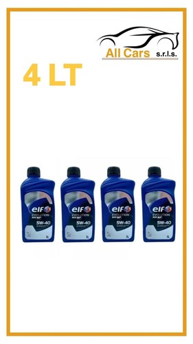 Litri olio motore elf 5w40 - 4,