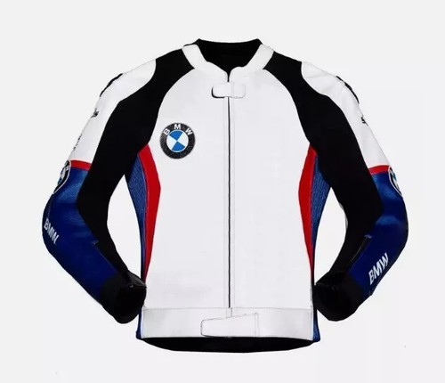 Giacca pelle moto bmw - da,
