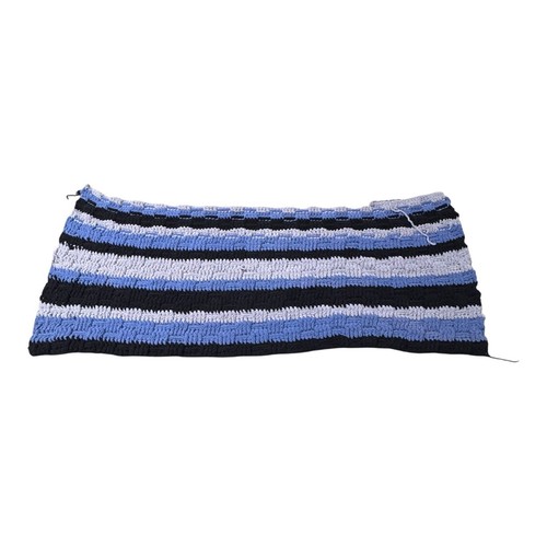 Coperta all uncinetto righe - coperta,