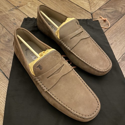 Tod gommino beige suede - tod’s,