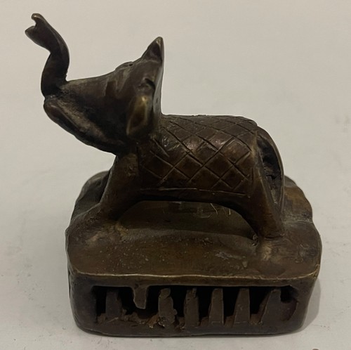 Scultura elefante tribal - scultura, di