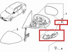 Freccia Specchietto laterale