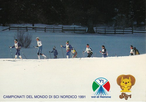 Cartolina campionati del mondo - campionati,