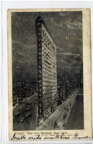 Flat iron building - flat,