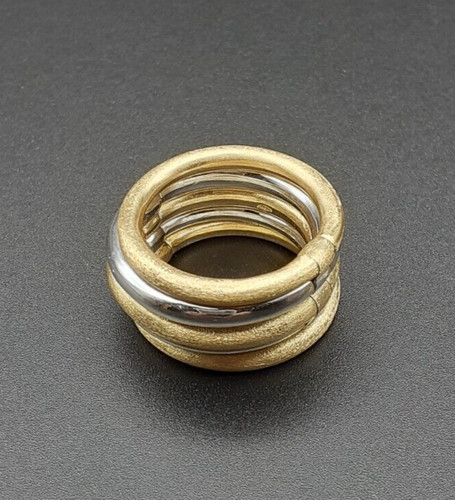 Anello cinque fedi snodabili