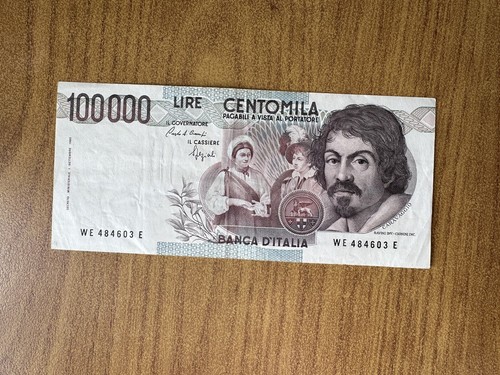 Banconota lire 100000 - banconota,