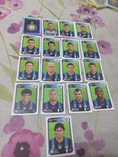 INTER CHAMPIONS 2010 2011 FIGURINE PANINI SERIE COMPLETA