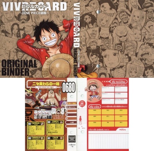 One piece vivre card guide - one,