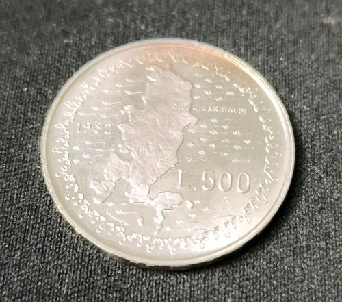 500 lire argento 1982 - argento,