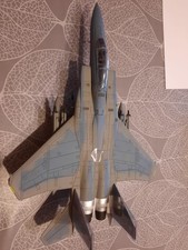 Modellino Metallo Aereo F-15 Armato  Lunghezza 27cm, Apertura Alare 18cm