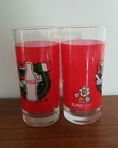 Coca cola italia 2 bicchieri - ,