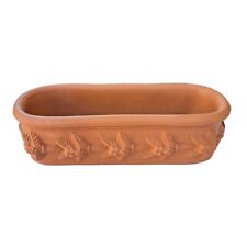 Vaso fioriera ovale frutta terracotta piante aromatiche grasse balcone cucina