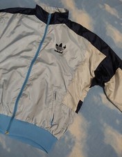 JACKET suit stile bomber vintage 80's ADIDAS  tg.7 circa XL  RARE 