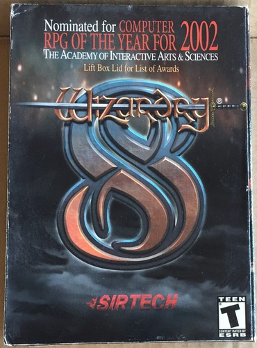 Wizardry rom sirtech - wizardry, cd-rom