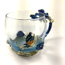 Ornate Metal Enamel Flowers