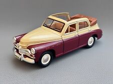 Modellino auto convertibile