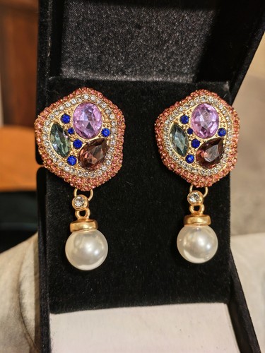 Orecchini pendenti vintage - orecchini,